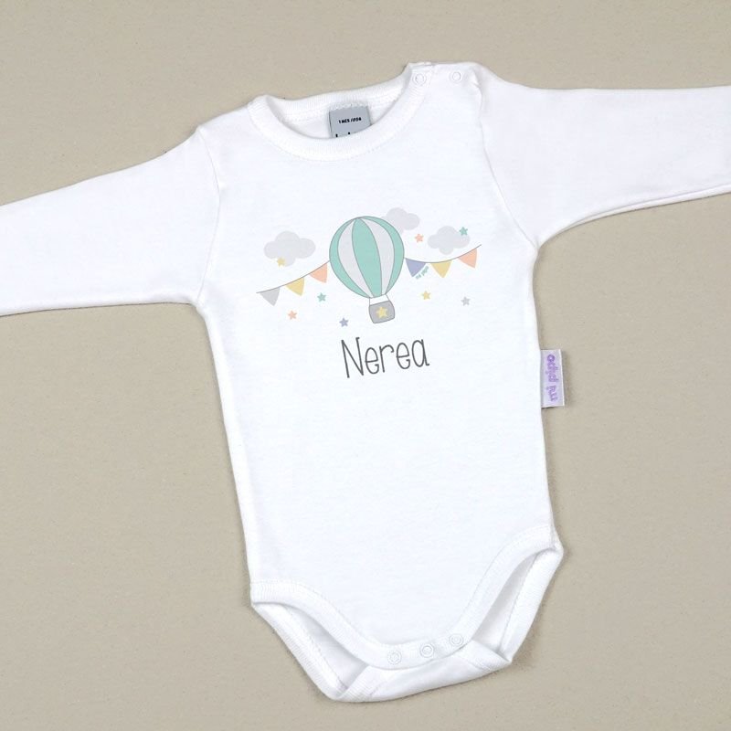 Body Personalizado Bebé Globo - Nanetes